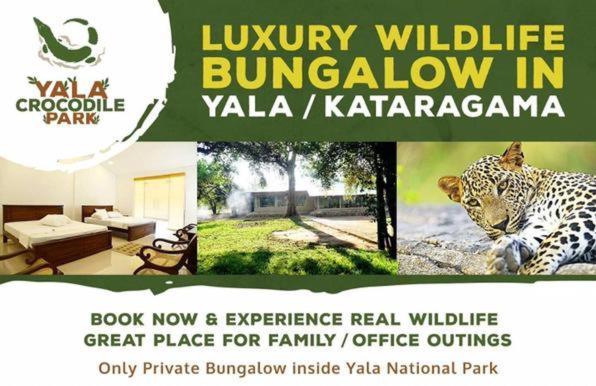Crocodile Park Bungalow Kataragama Ngoại thất bức ảnh